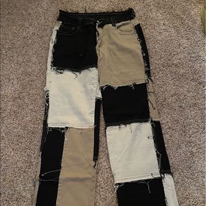 Amazon patterned jeans